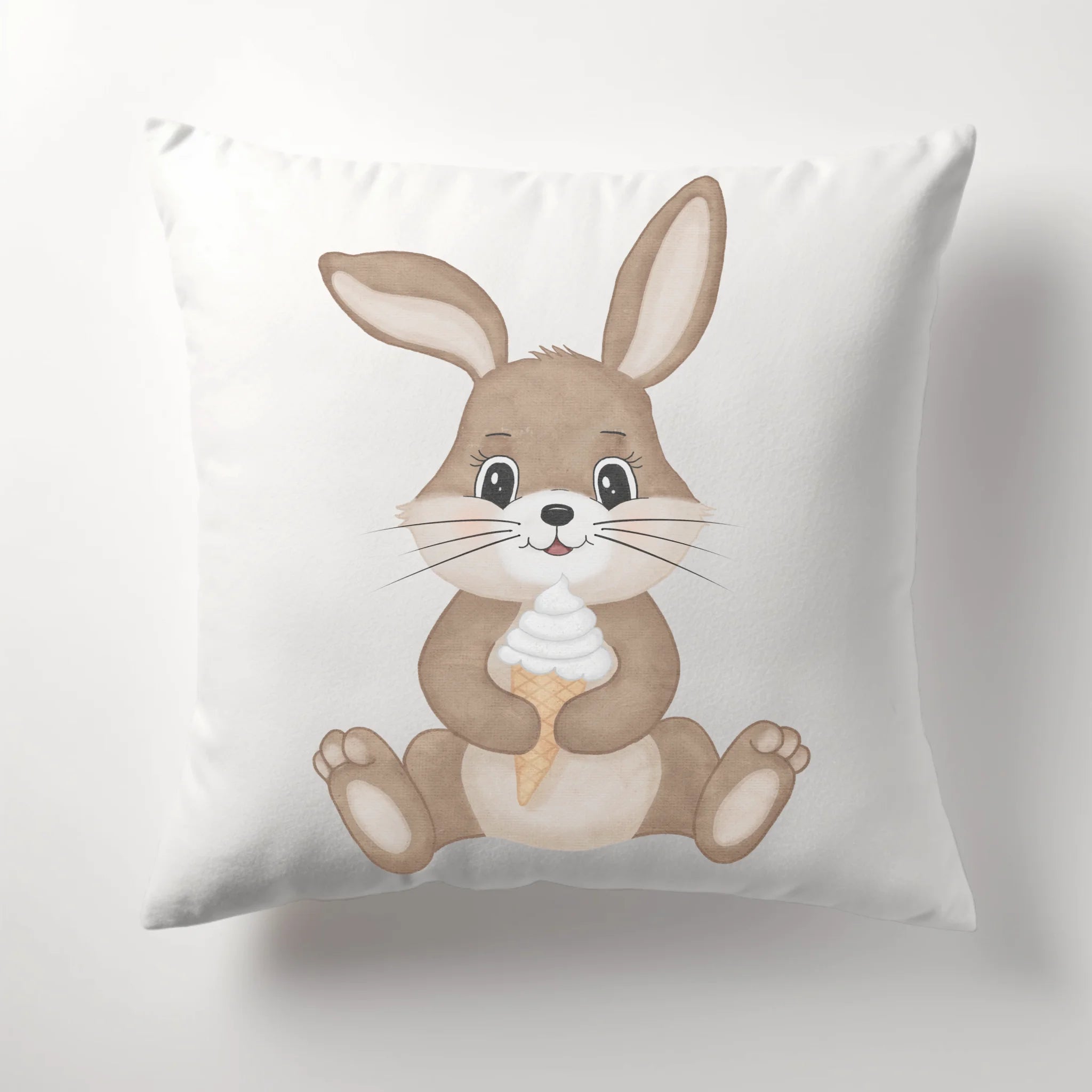 Kinderkissen Hase mit Eis Kissen - Plüsch Plüsch