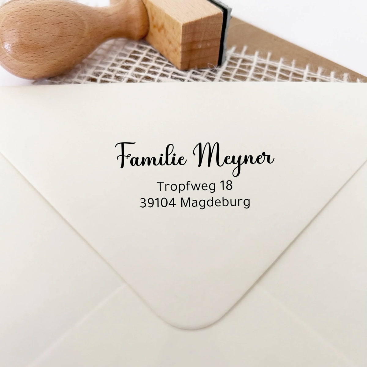 Adressstempel "Meyner"