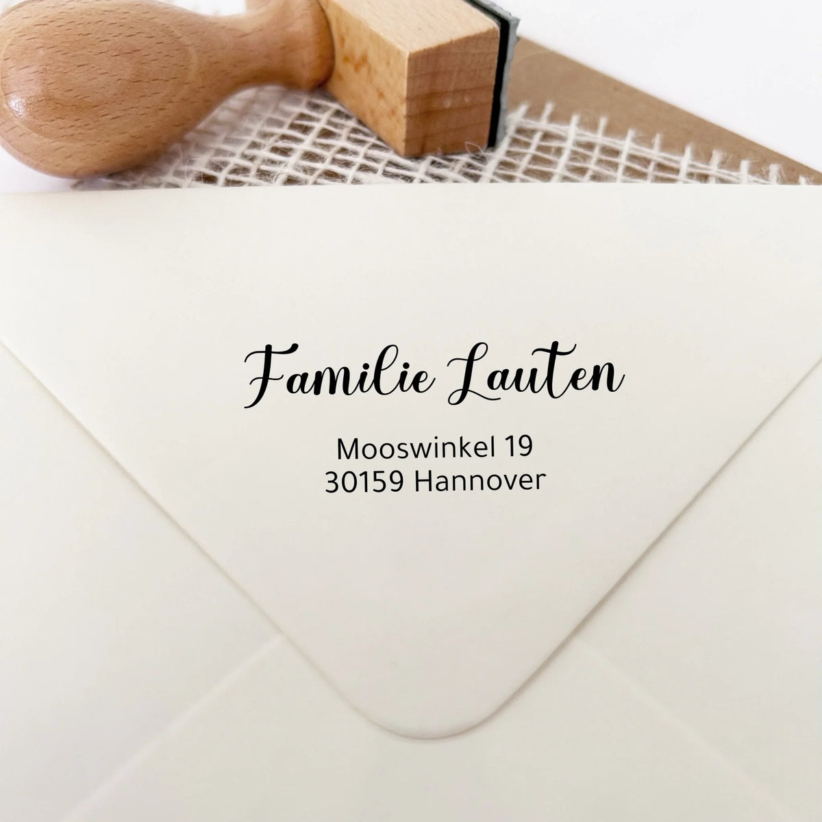 Adressstempel "Lauten"