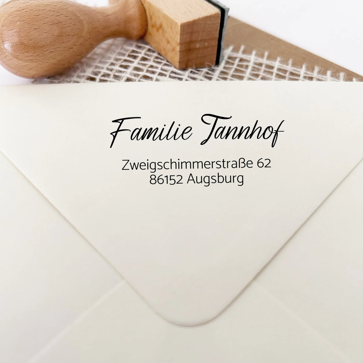 Adressstempel "Tannhof"