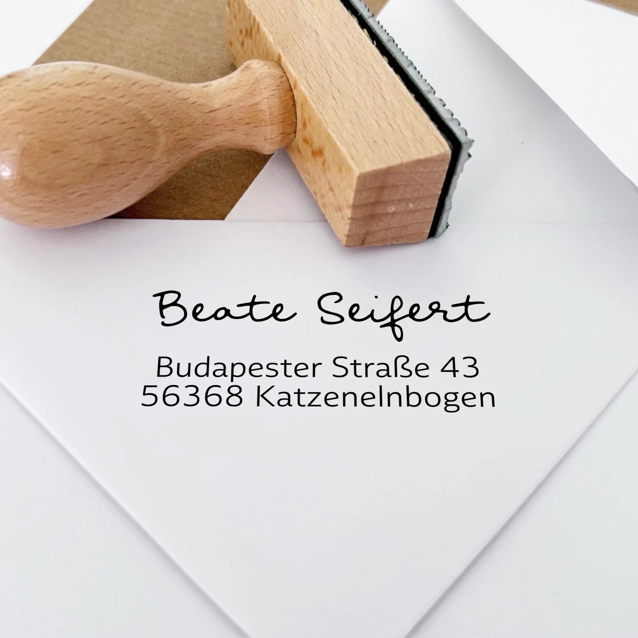 Adressstempel "Seifert"
